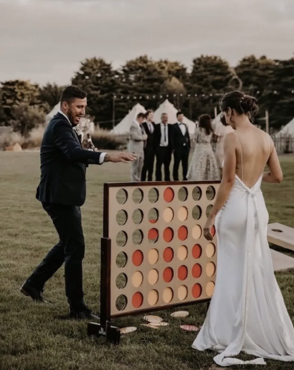 Hardwood giant connect 4 (106cm H) - Image 4